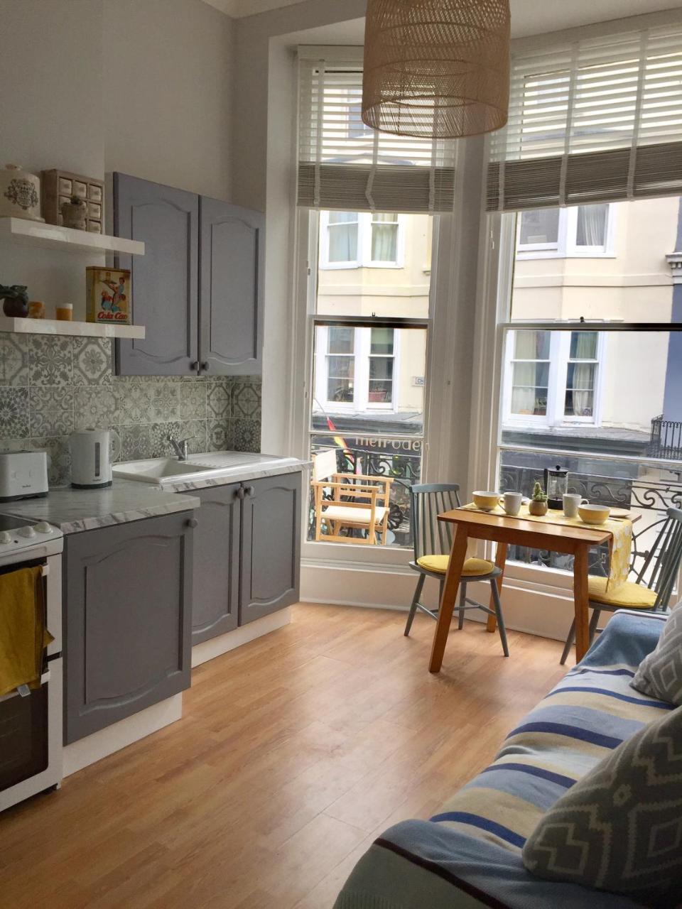 Striking Seaside One Bed Balcony Flat In Brighton Leilighet Eksteriør bilde